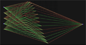 graphic of one neural network